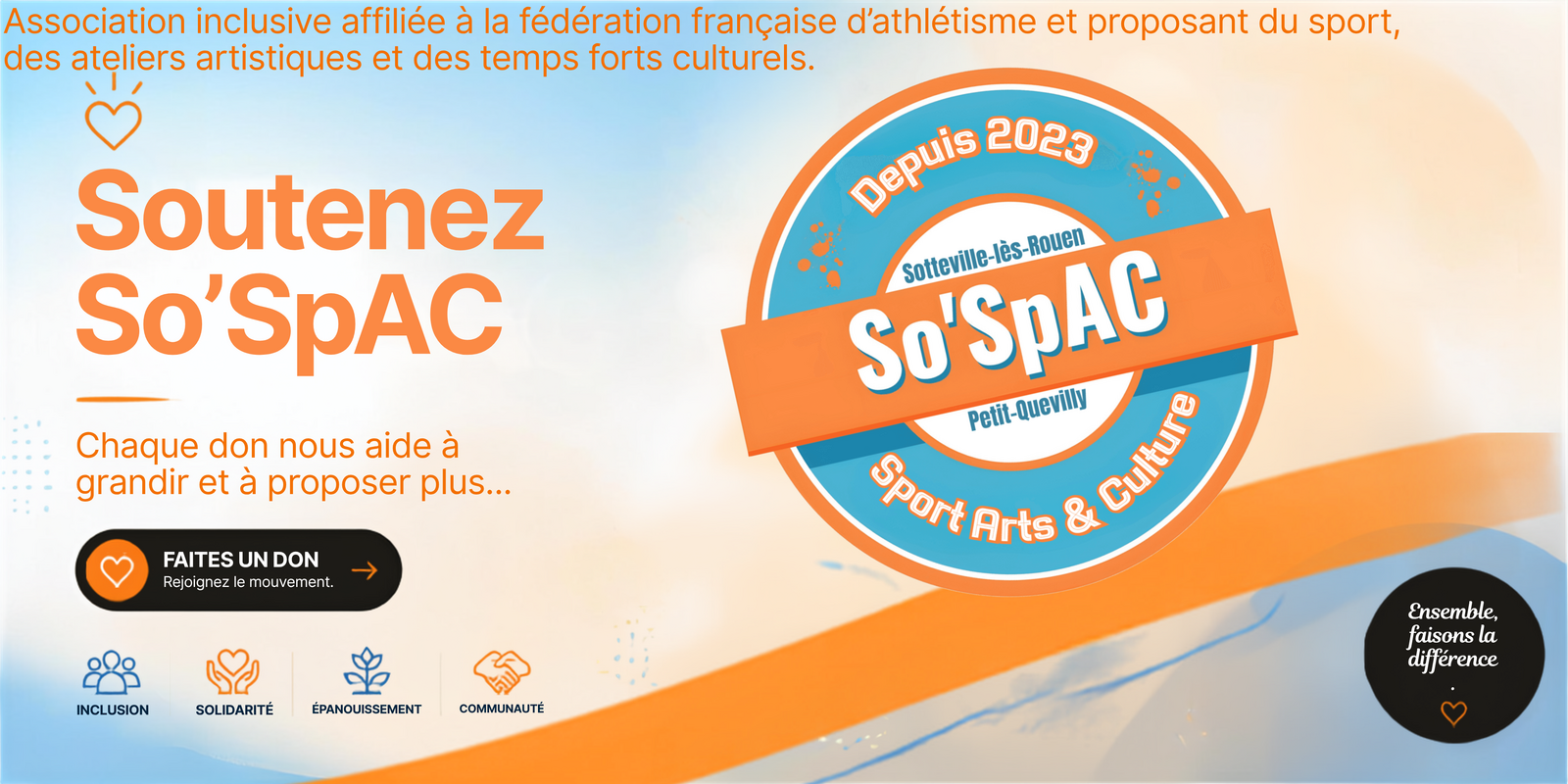 Nous soutenir et participer à cette belle aventure ? Rien de plus simple !