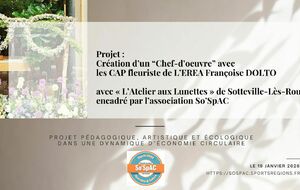 Lancement du projet "Chef-d'oeuvre" avec les CAP fleuriste de l'EREA F. Dolto