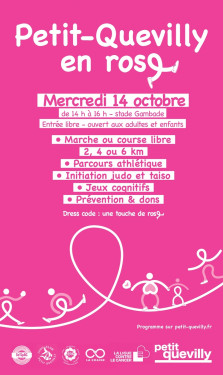 Petit-Quevilly en Rose (L'animation remplace la séance prévue à l'EREA ce jour-là car sur les mêmes créneaux horaires)