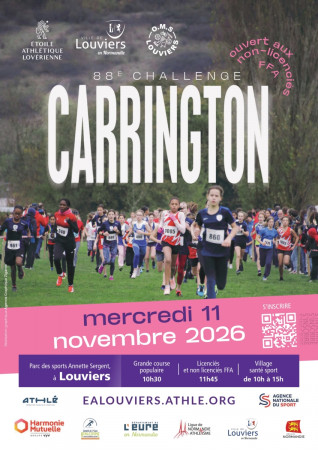 Cross Carrington (Temps fort club chaque saison avec toutes les catégories)