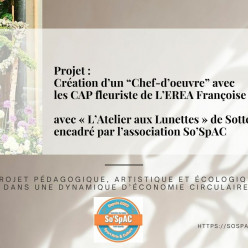 Lancement du projet "Chef-d'oeuvre" avec les CAP fleuriste de l'EREA F. Dolto